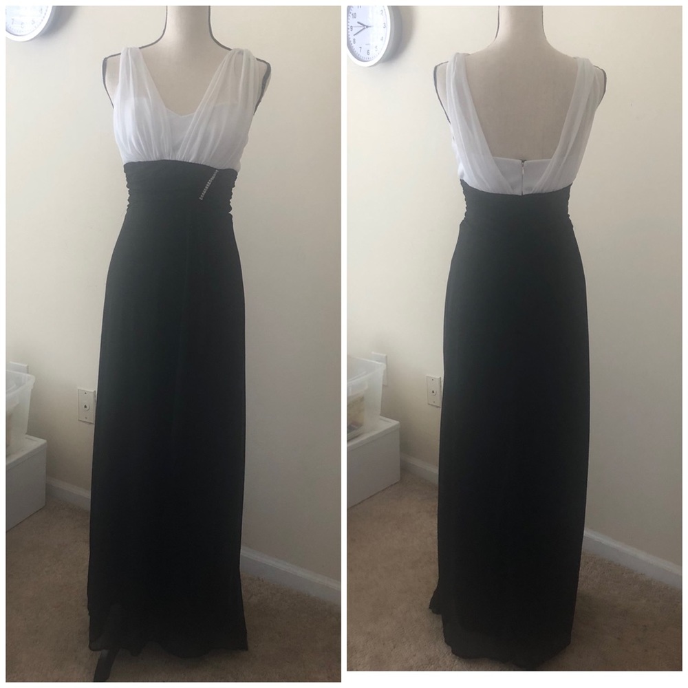 B&W Formal Dress